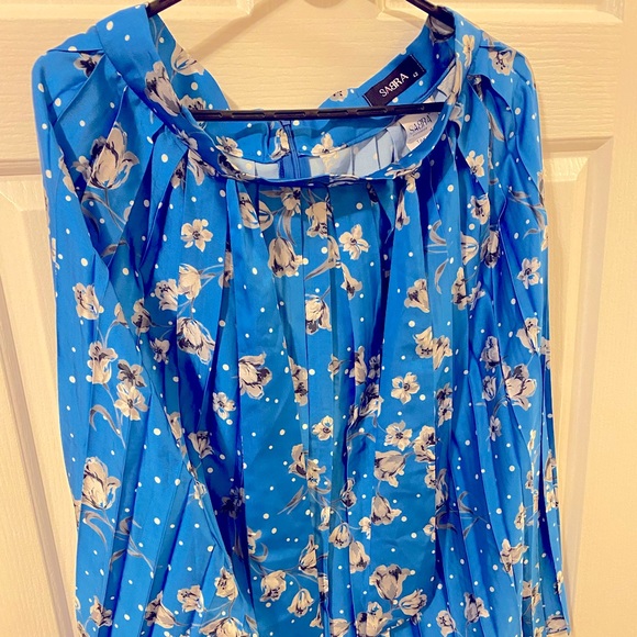 ✨Host Pick✨ Allover Pleated Floral Flutter Skirt - Picture 6 of 9